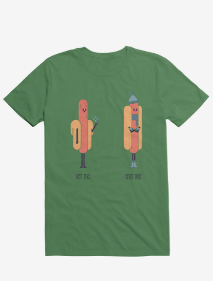 hot dog dress shirt